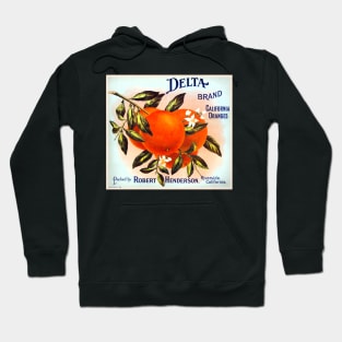 Delta Brand crate label, circa 1900s Hoodie